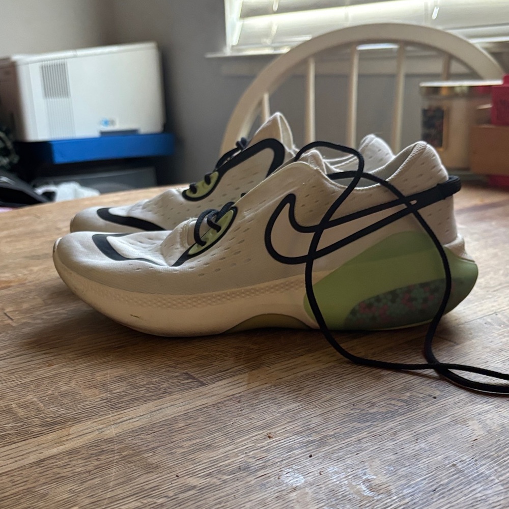Nike Running Sneakers - White and Light Green